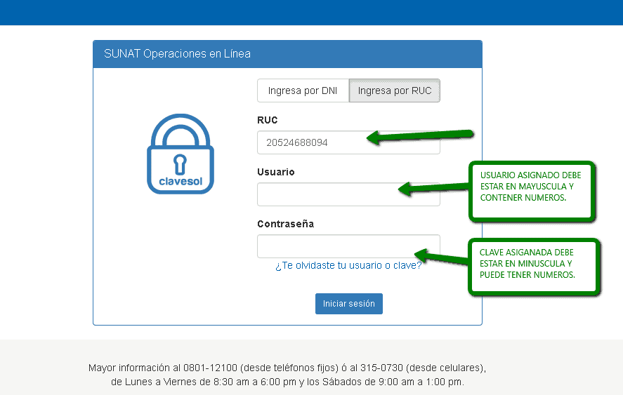 Como emitir una factura electronica con Sunat