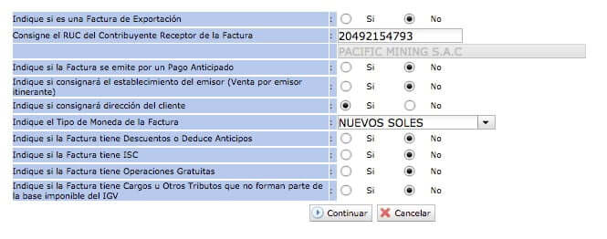 factura electronica,emitir factura